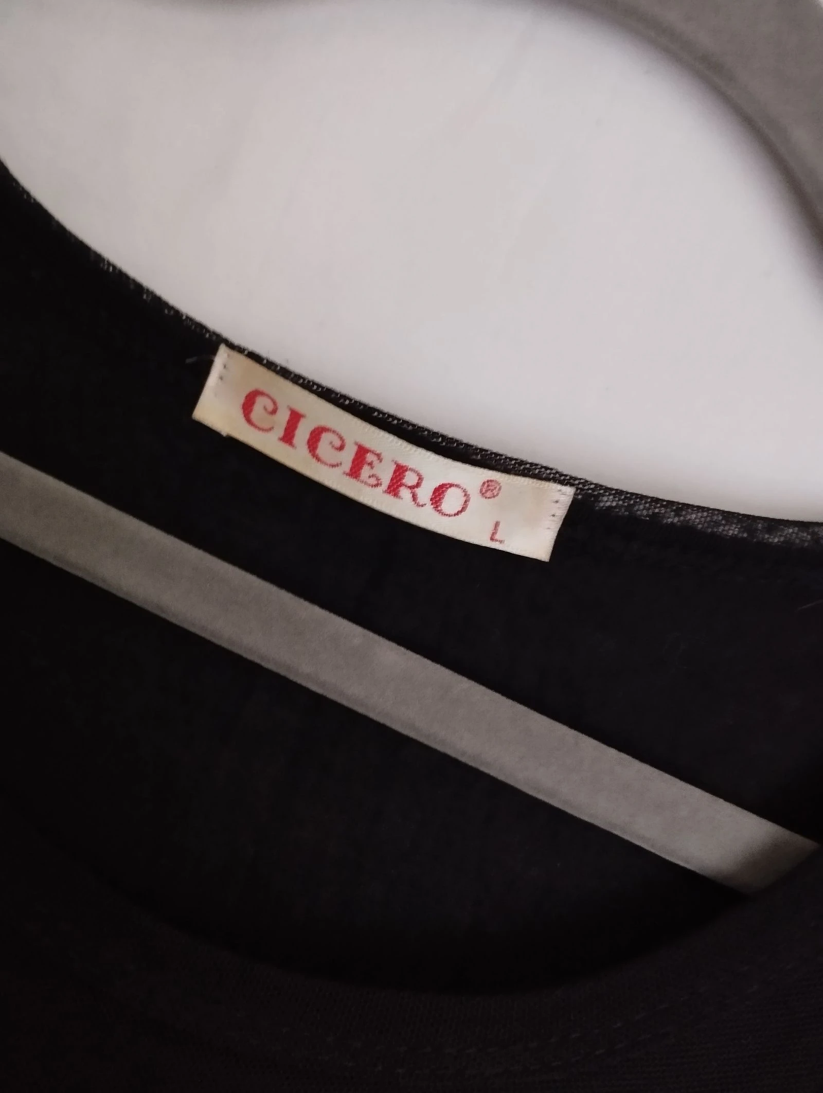 Vestido curto com estampa geométrica preto e branco CICERO (Tamanho G) – photo 3